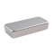 Boîte aluminium 18 x 9 x 3cm grise