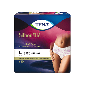 Tena Silhouette Normal Blanc Taille L